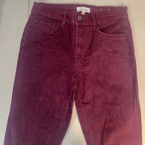 Loft High Rise Skinny
Corduroy Pants Size 4/27...